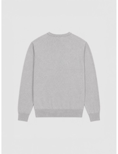 jersey Cashmere Knit Gran Sasso Gris