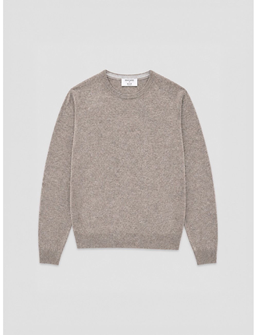 jersey Cashmere Knit Gran Sasso Topo