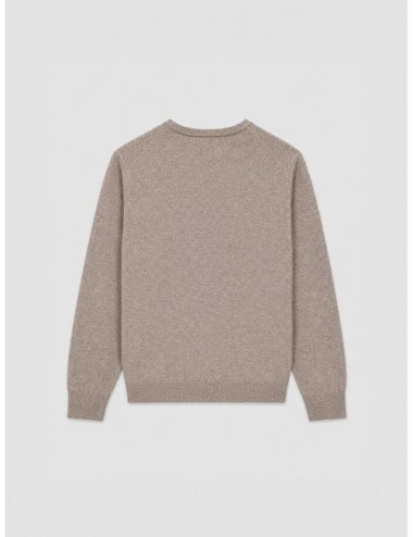 jersey Cashmere Knit Gran Sasso Topo