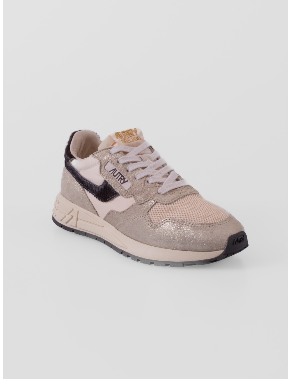 Sneakers Reelwind Low de Autry en platino y marrón