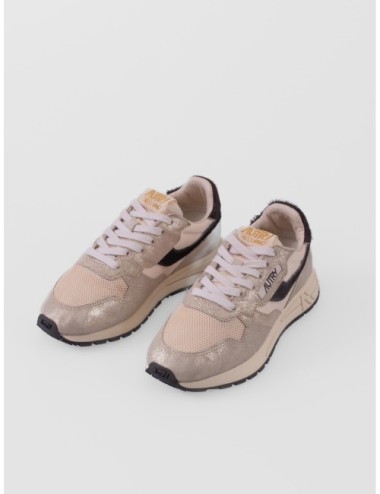 Sneakers Reelwind Low de Autry en platino y marrón