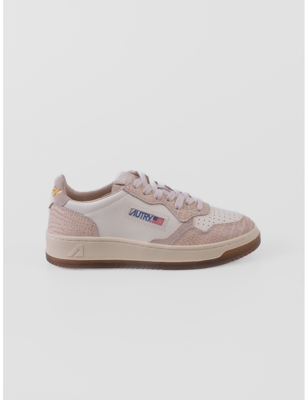 Sneakers Medalist Low de Autry en Marshmallow y marfil