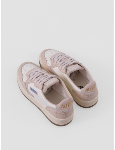 Sneakers Medalist Low de Autry en Marshmallow y marfil