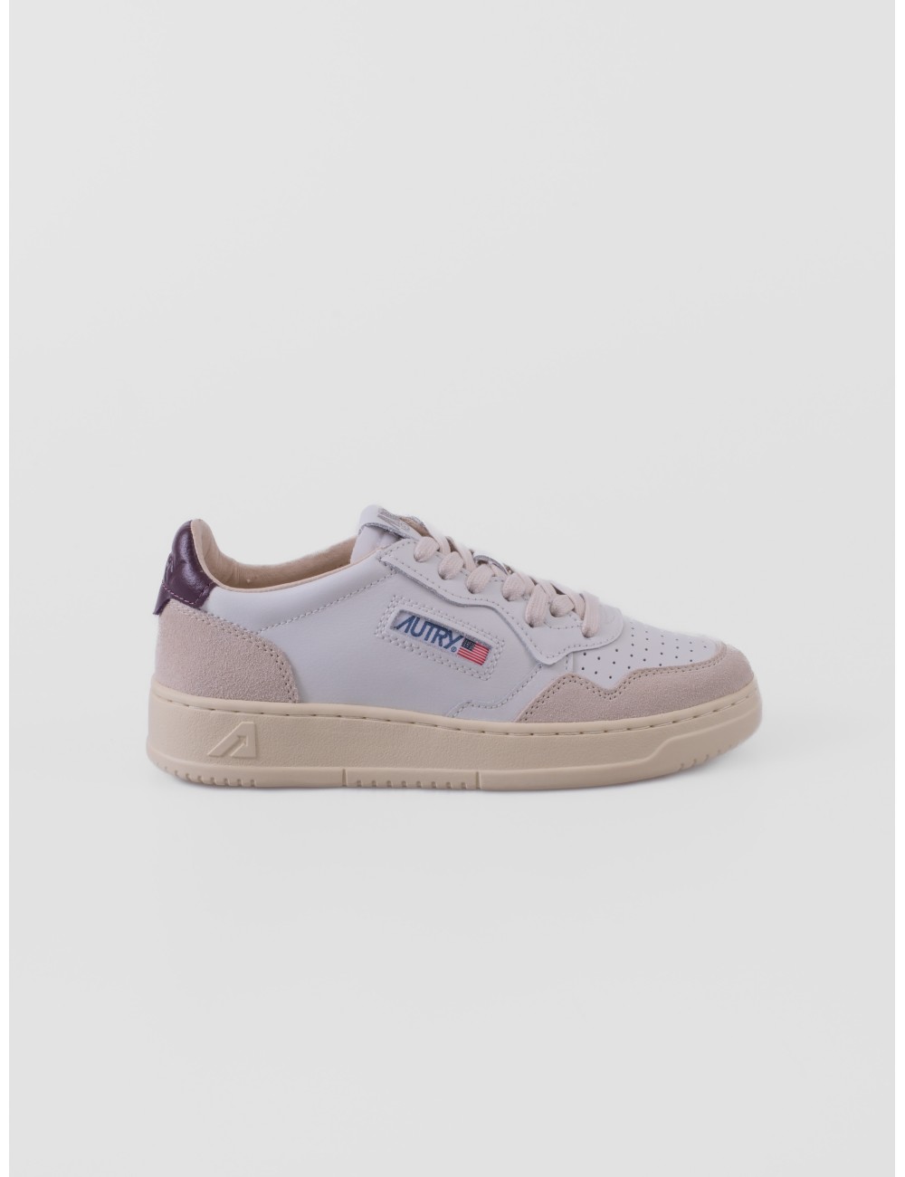 Sneakers Medalist Low de Autry en blanco y Fig