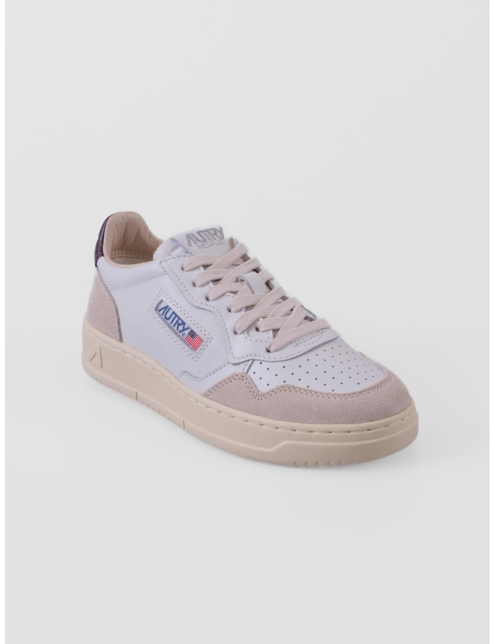 Sneakers Medalist Low de Autry en blanco y Fig