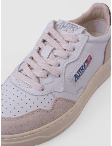 Sneakers Medalist Low de Autry en blanco y Fig