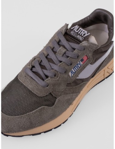 Sneakers Reelwind Low de Autry en oliva y Harbor Mist