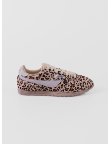 Sneakers Autry Windspin Low en leopardo y blanco