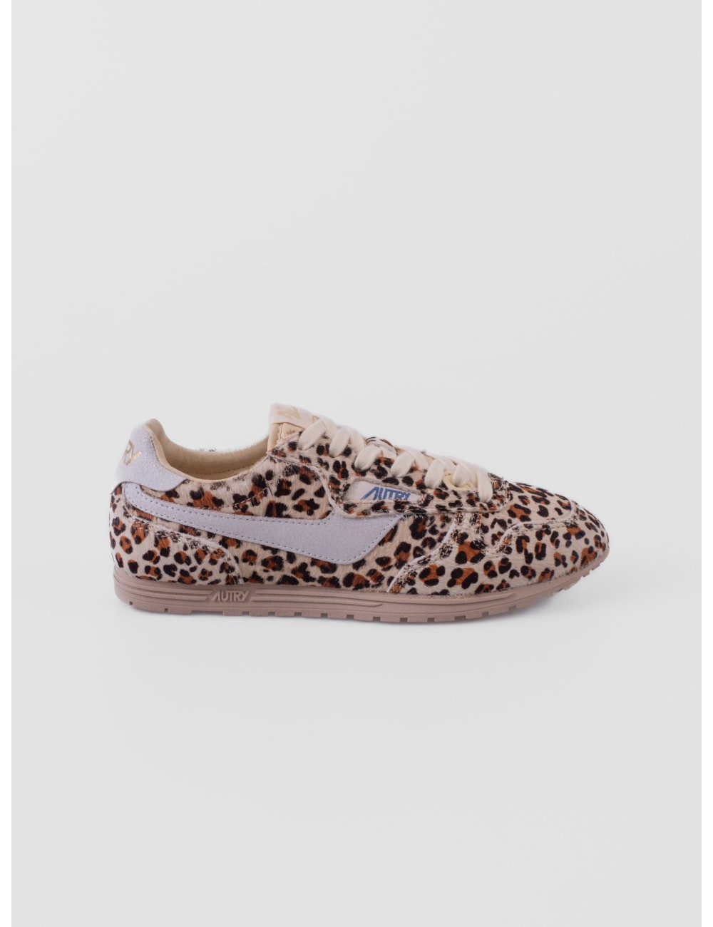 Sneakers Autry Windspin Low en leopardo y blanco