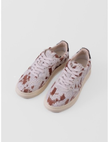 Sneakers Autry Medalist Low Drip y marrón
