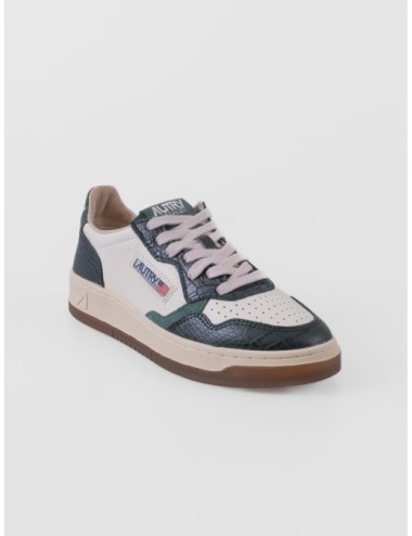 Sneakers Autry Medalist Low en Marshmallow y verde
