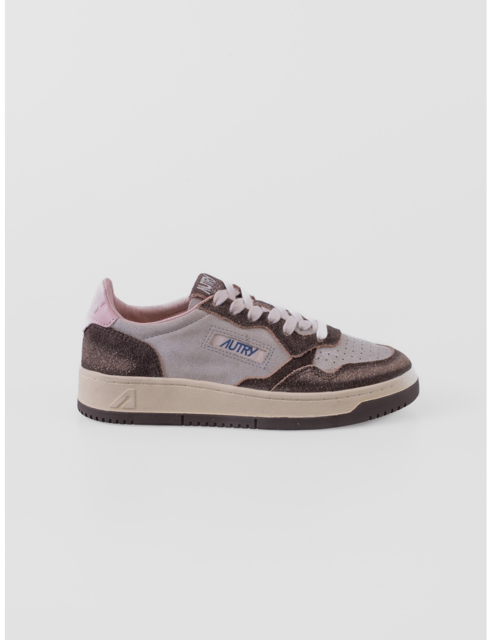 Sneakers Autry Medalist Low en plata y Mustang