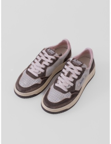 Sneakers Autry Medalist Low en plata y Mustang