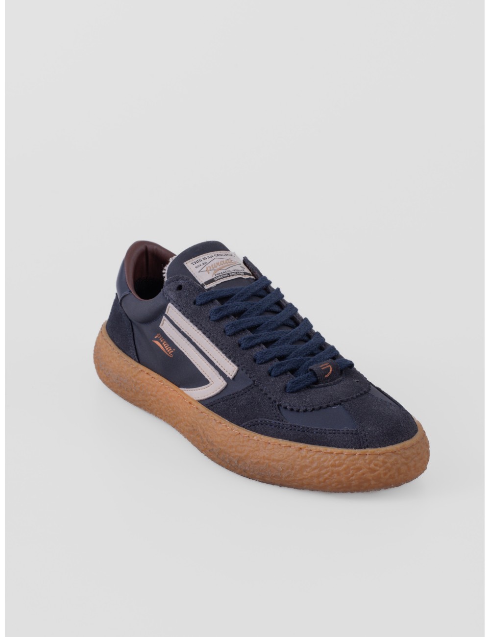 Sneakers Puraai 1.01 VINTAGE en azul marino
