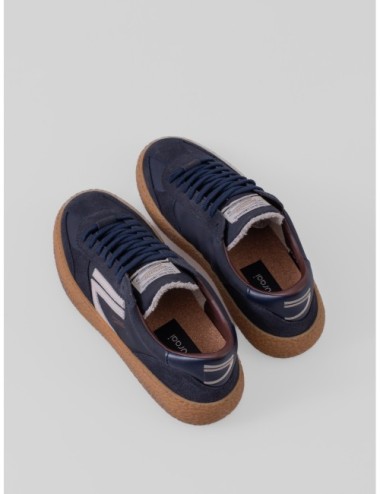 Sneakers Puraai 1.01 VINTAGE en azul marino