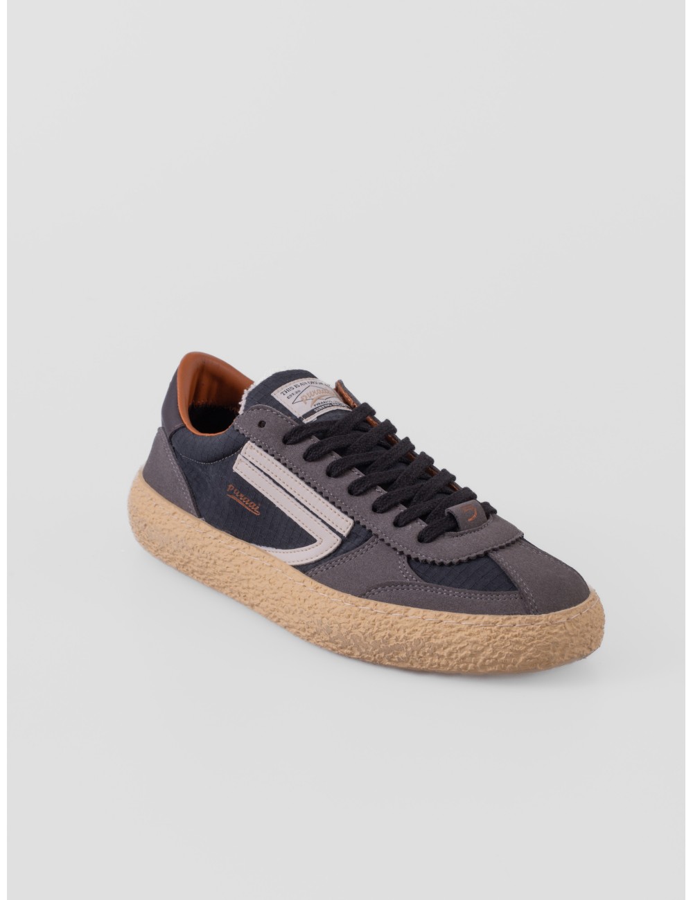 Sneakers Puraai 1.01 VINTAGE en gris oscuro