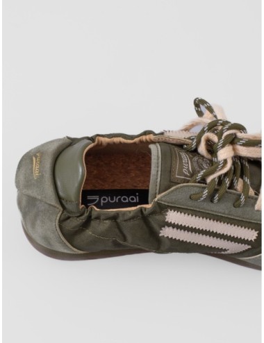 Sneakers Puraai 6.02 PANTHER en verde oliva