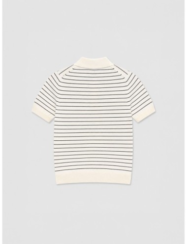Polo Aline de A.P.C. en crudo y caqui