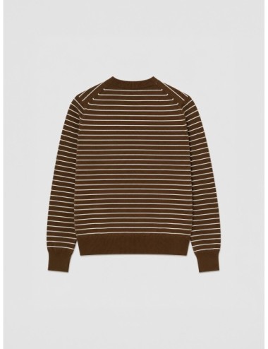 Jersey Sima de A.P.C. en marrón y crudo