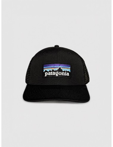 Gorra P-6 Logo Trucker Hat Patagonia negro