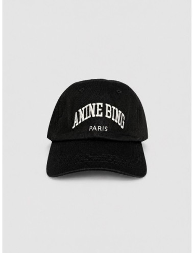 Gorra Jeremy Baseball Cap Anine Bing Paris ANINE BING negro