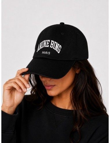 Gorra Jeremy Baseball Cap Anine Bing Paris ANINE BING negro