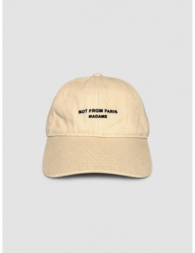 Gorra Slogan Cap Drôle de Monsieur blanco roto