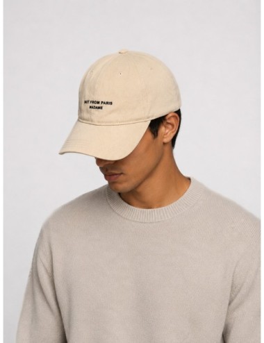 Gorra Slogan Cap Drôle de Monsieur blanco roto