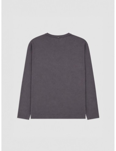 Sudadera Herno marrón grisáceo de cuello redondo