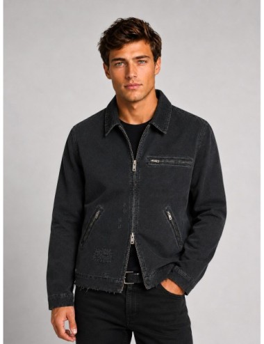 Chaqueta The Work Jacket de Represent en negro