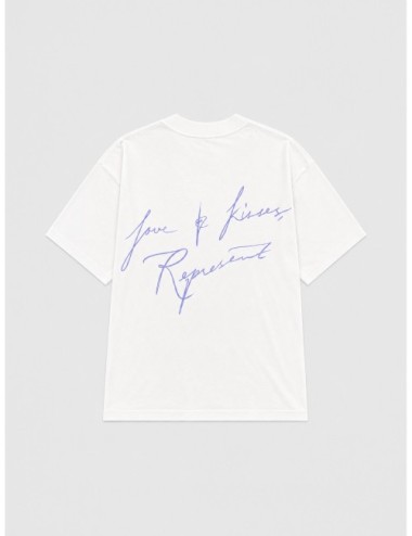 Camiseta Love And Kisses de Represent en blanco