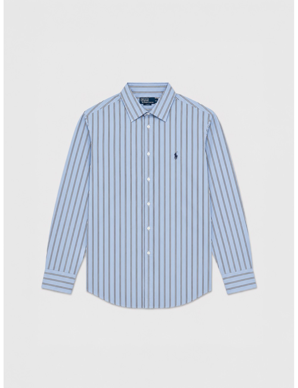 Camisa Relaxed Fit Striped de Polo Ralph Lauren en azul y blanco