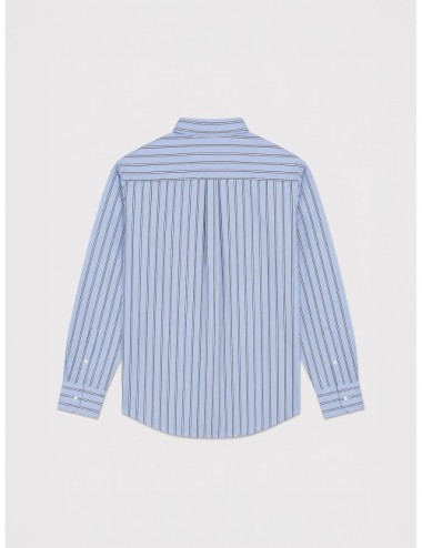 Camisa Relaxed Fit Striped de Polo Ralph Lauren en azul y blanco