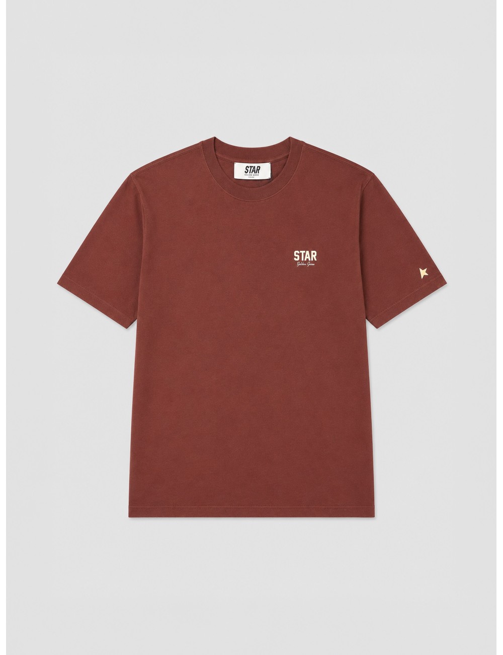 Camiseta Star T-shirt de Golden Goose en burdeos
