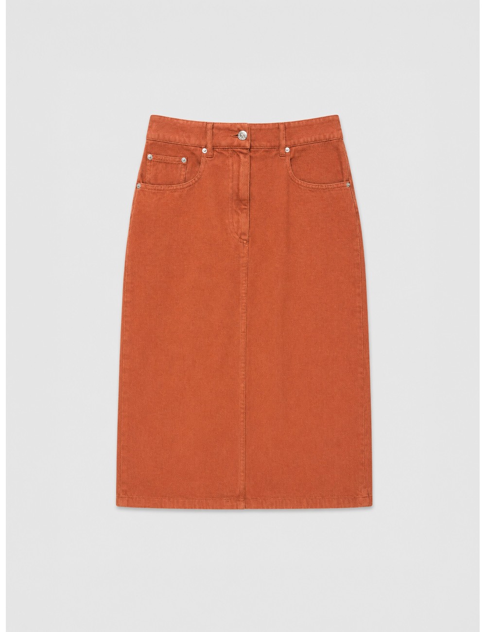 Falda Jupe Lizzie de A.P.C. en burdeos