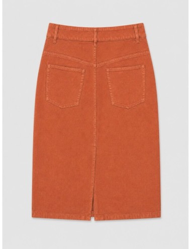 Falda Jupe Lizzie de A.P.C. en burdeos
