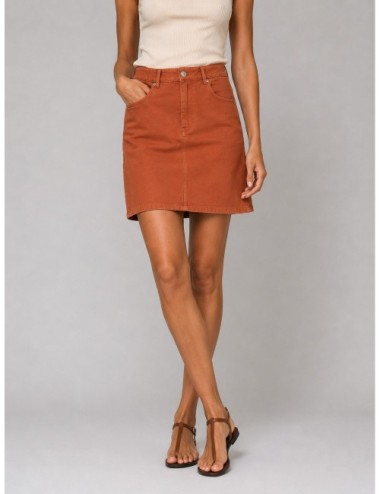 Falda Jupe Lizzie de A.P.C. en burdeos