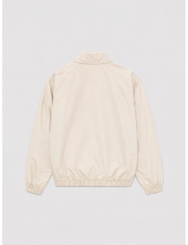 Chaqueta Slogan Nylon Jacket de Drôle de Monsieur en beige claro