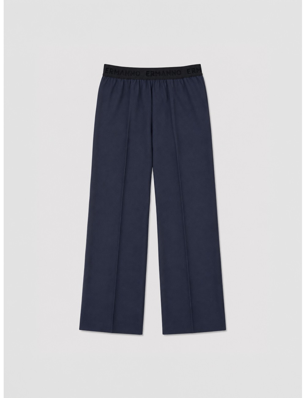 Pantalón Cady de Ermanno Firenze en azul oscuro