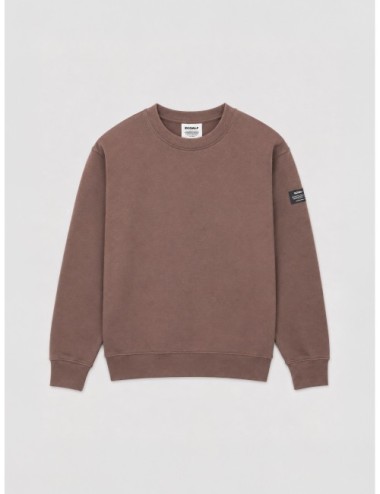 Sudadera Godoy de Ecoalf en marrón oscuro
