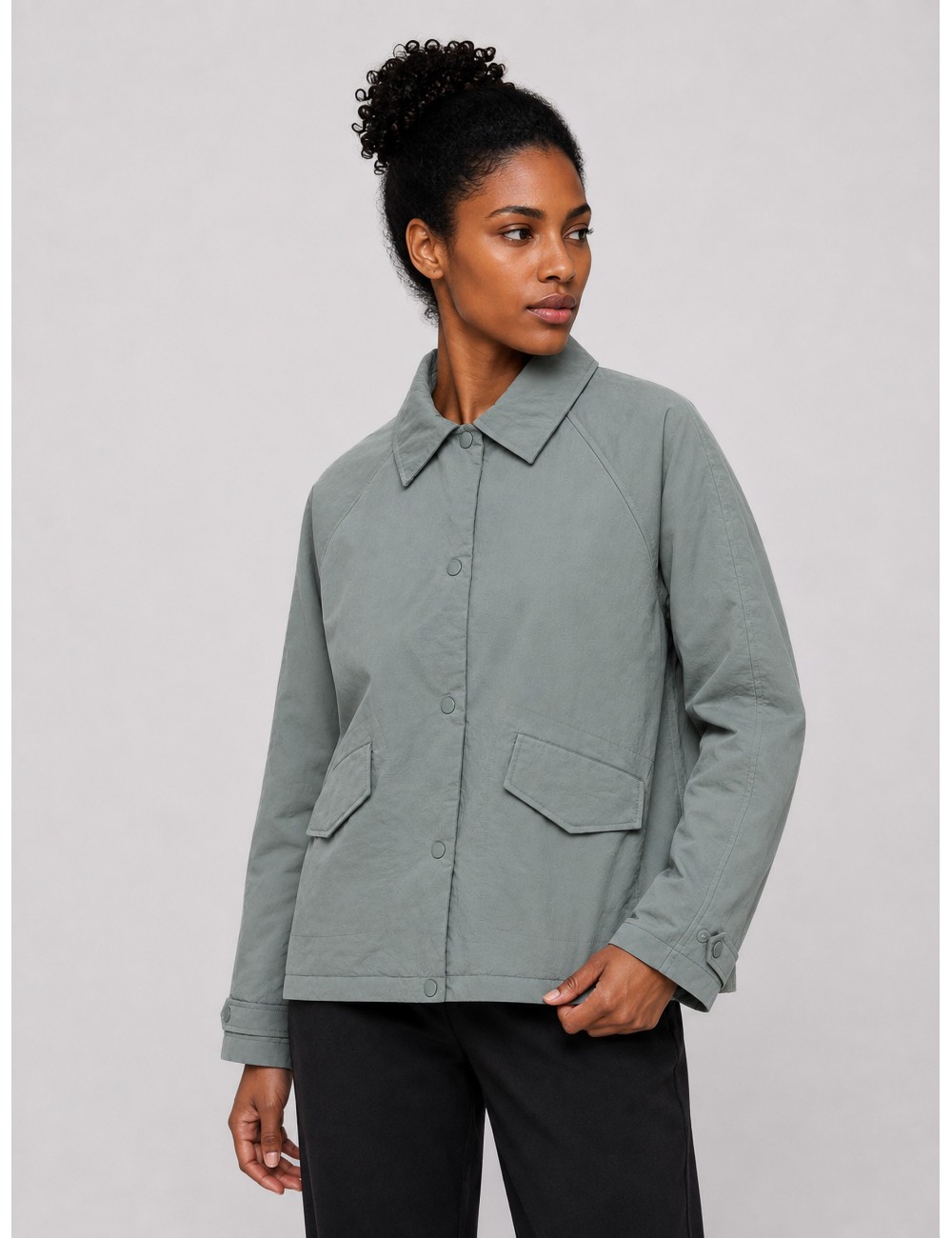 Chaqueta Saone de Ecoalf en caqui