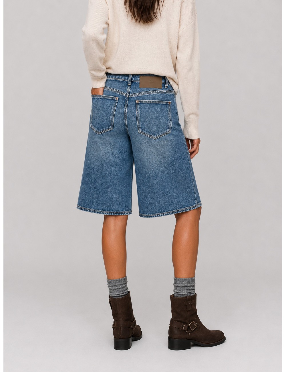 Bermudas Joyce de Soeur en denim azul