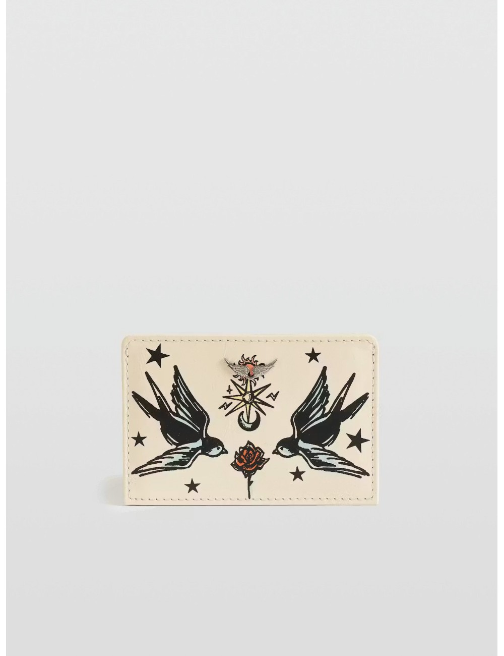 Tarjetero ZV Pass Tatoo de Zadig & Voltaire en crudo