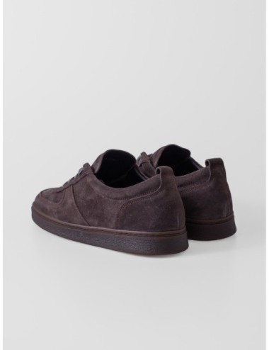 Sneaker X2523 CALCE gris antracita con superficie afelpada y suela gruesa
