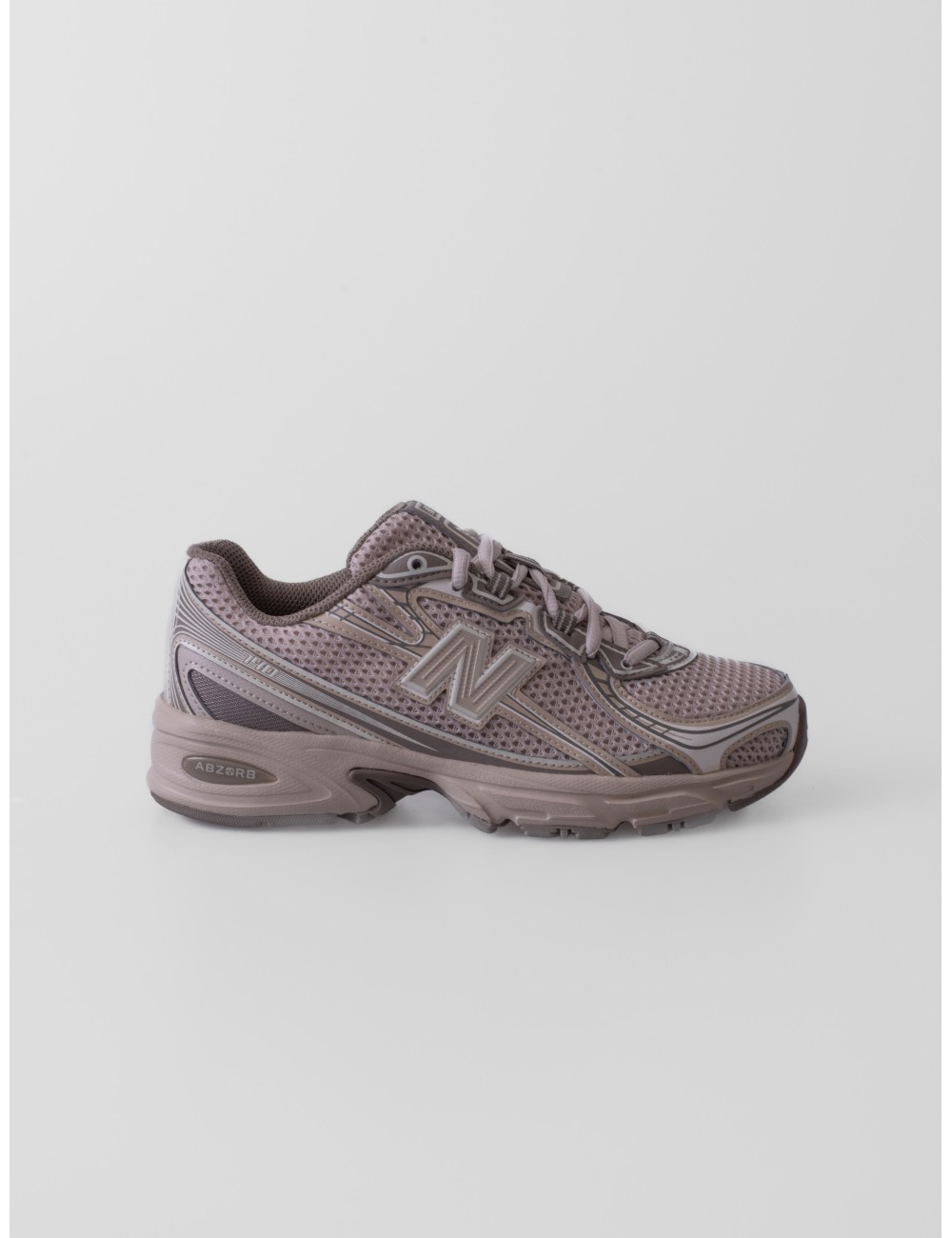 Sneakers 740 New Balance en marrón topo