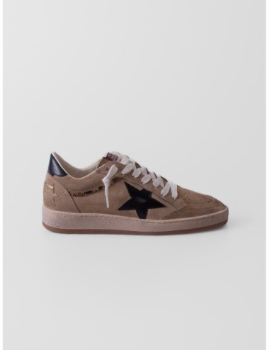 Sneakers Ball Star Golden Goose en beige cálido