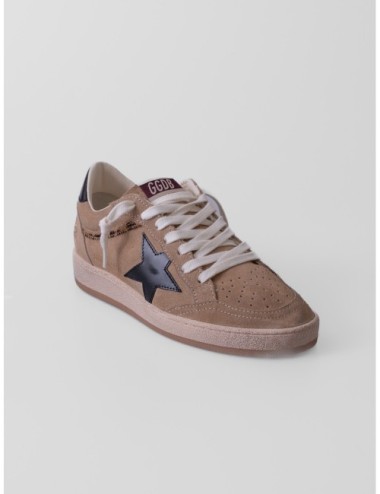 Sneakers Ball Star Golden Goose en beige cálido