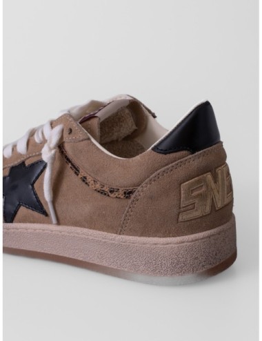 Sneakers Ball Star Golden Goose en beige cálido