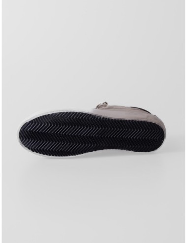 Sneakers Super-Star Classic with Spur Golden Goose en crema y gris y verde oliva y azul oscuro