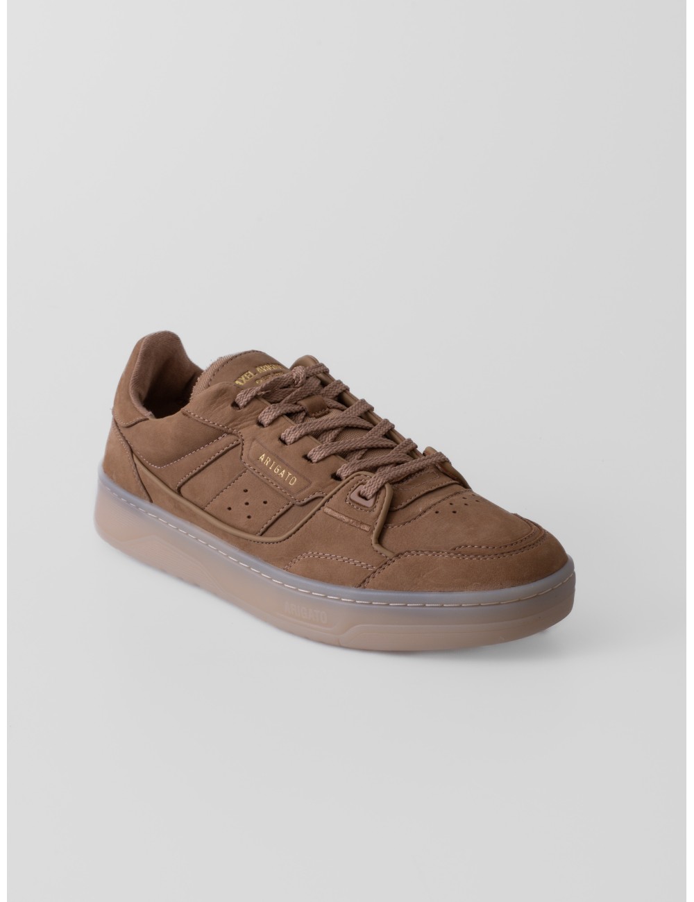 Sneakers Clay de Axel Arigato en marrón tostado y beige